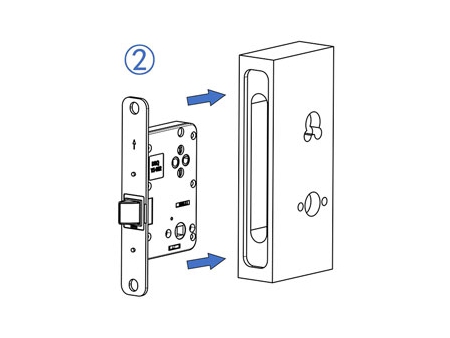 MPF1614 Door Handle Lock