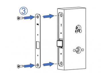 MPN1612 Door Lever Lock