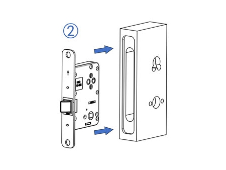 MPN1614 Door Lever Lock