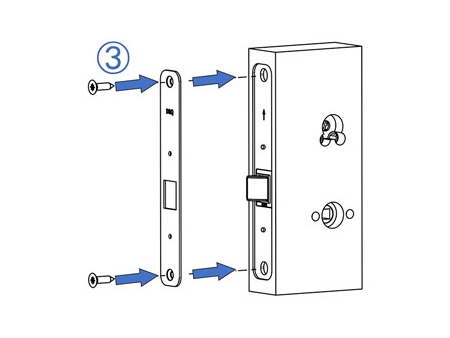 MPN1614 Door Lever Lock