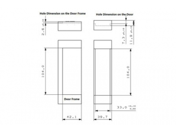 MG-H04-X Door Hinge