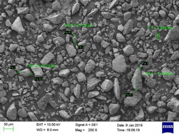 Metal and Metal Oxides Grinding Application