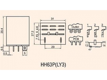 LY Series General Purpose Relay