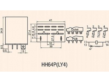 LY Series General Purpose Relay