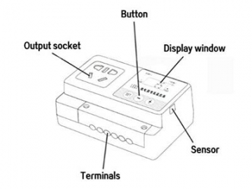 THTP-1  Series Temperature Controller, Microcomputer Temperature Control Switch