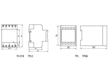 TH218 Series Phase Failure Relay