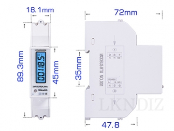 Multifunction Energy Meter, DDSR9588