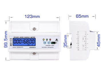 Three Phase Energy Meter, DTS8558A