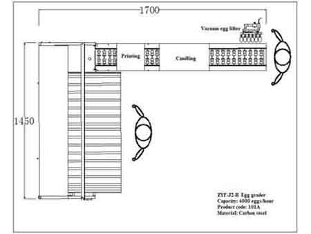 101A Egg Grader (4,000 EGGS/HOUR)