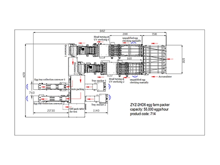 714 Egg Farm Packer (55,000 EGGS/HOUR)