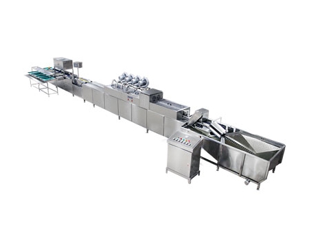 302BS Duck Egg Processing Line with Water Bath Loading & Washing & Grading (10,000 EGGS/HOUR)