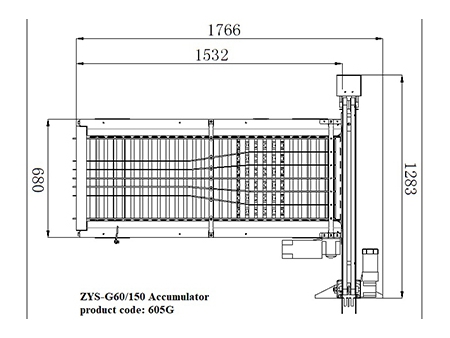 605G Egg Accumulator Table