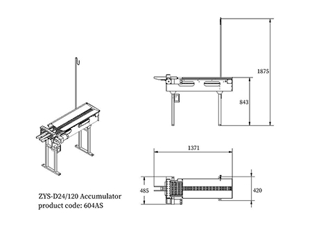 604AS Egg Accumulator