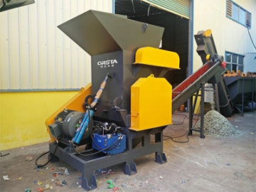 Single Shaft Shredder, Plastic Shredding Machine