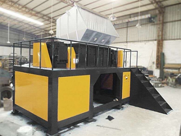 Dual Shaft Shredder, Two Shaft Shredder, Plastic Shredding Machine