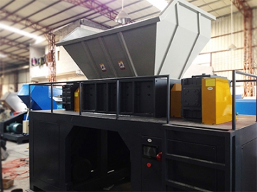 Dual Shaft Shredder, Two Shaft Shredder, Plastic Shredding Machine