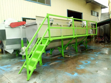 Sink Float Tank, Plastic Recycling Machine