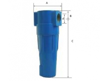 QS Series Air Water Separator Filter