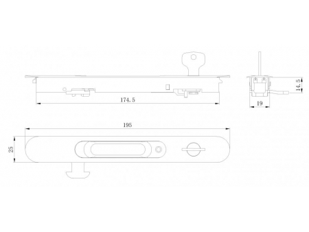 1893C Hook locks