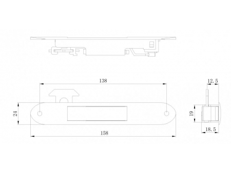 1877B Hook locks