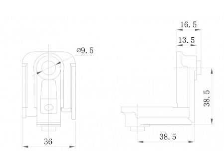 1551B Corner Connectors