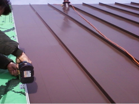 KR 18 Standing Seam Roof Roll Forming Machine