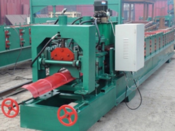 Unlimited Length Ridge Tile Forming Machine