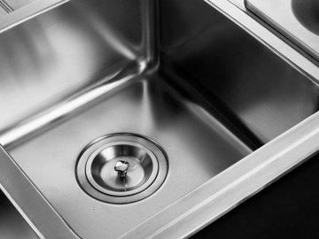 LGP810CC Stainless Steel Single Bowl Sink with Soap Dispenser