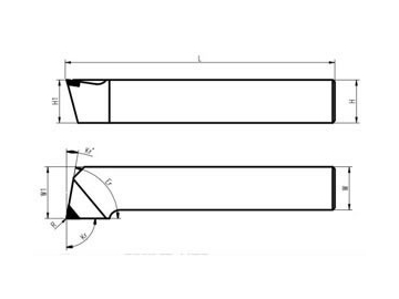 PCD/PCBN External Turning Tool