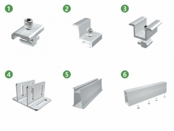 SPGT4 Solar Panel Ground Mount Racking System