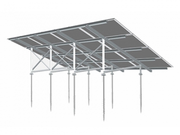 GT4 Ground Mount Solar Panel Racking System