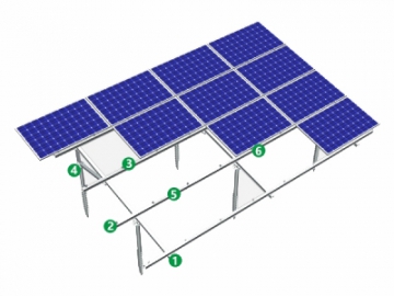 GT5 Solar Panel Ground Mounting System