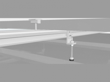 Metal Roof Mounted Solar Racking System (L Feet Mount)
