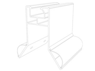 Solar Panel Metal Rooftop Racking System (Trapezoidal Support)