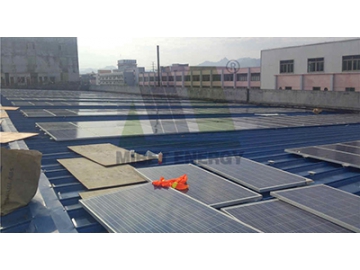 Sloped Roof Solar Panel Mounting System