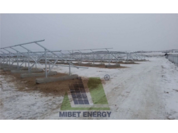 Traditional Ground Mount Solar Racking System
