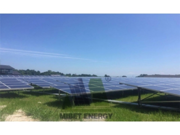 Traditional Ground Mount Solar Racking System