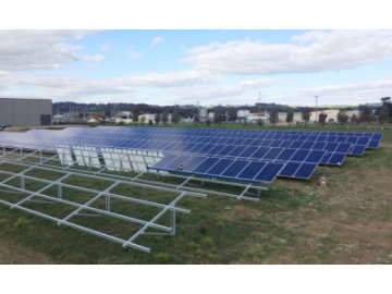 Traditional Ground Mount Solar Racking System