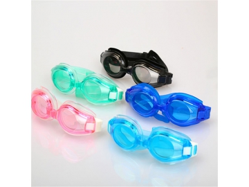 Silicone Swimming Cap and Goggle