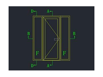 Aluminum Alloy Hinged Door
