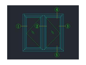 Aluminum Alloy Casement Window
