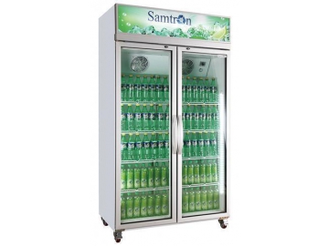 Top Mount Chiller Commercial Display Refrigerator