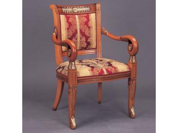 Wood Frame Arm Chair