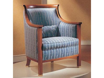 Wood Frame Arm Chair