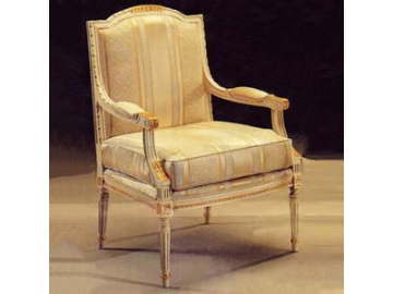 Wood Frame Arm Chair