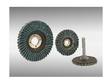 Zirconium Oxide Arbor Flat Mini Flap Discs