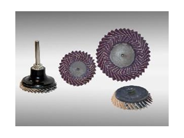 Aluminum Oxide Roloc Dish Flexi Mini Flap Discs