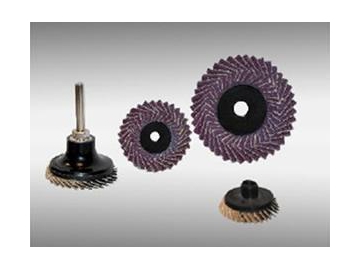 Aluminum Oxide Roloc Dish Flexi Mini Flap Discs