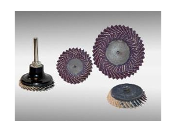 Aluminum Oxide Roloc Dish Flexi Mini Flap Discs