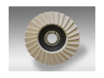 Synthetic Felt Buffing Flap Discs